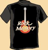 Camiseta T-shirt Rock Memory preta
