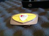 Fivela Rock Memory Sport com cinto couro